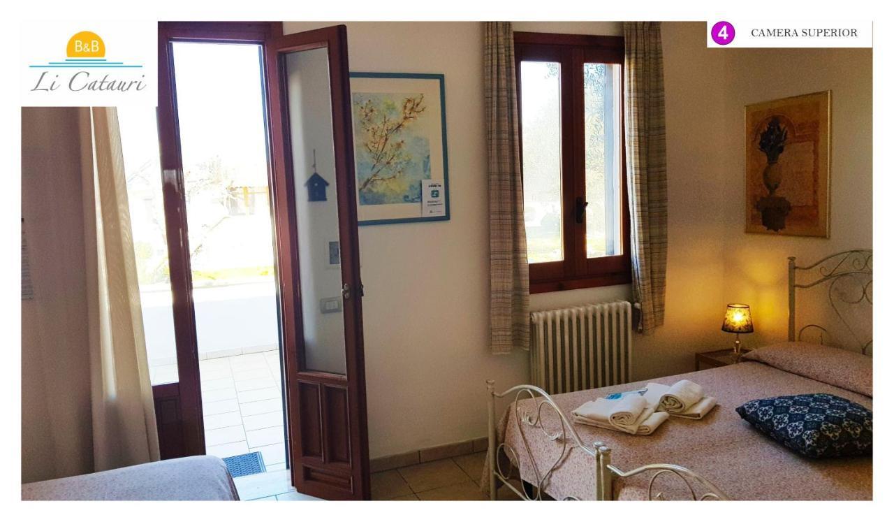 Li Catauri Panzió Santa Cesarea Terme Kültér fotó